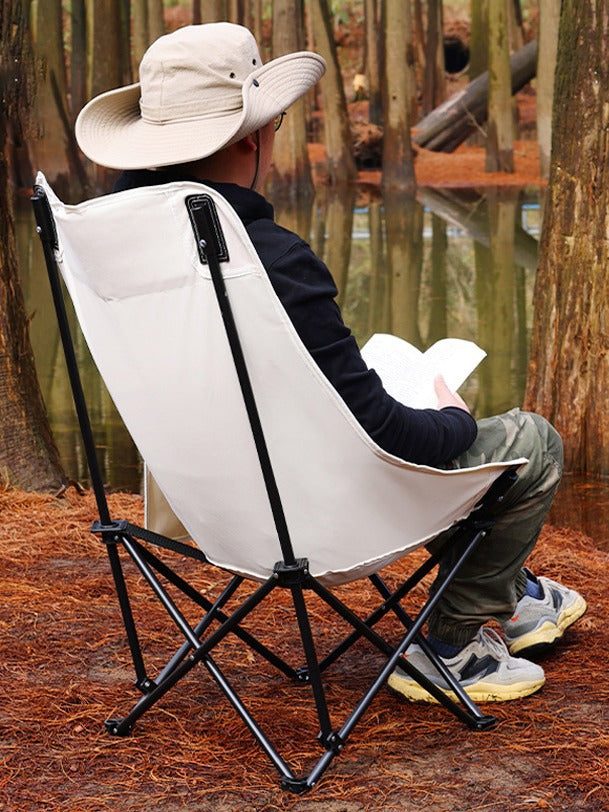 Outdoor folding chair, moon chair, camping chair, portable chair, director chair, fishing chair