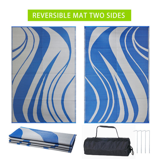 Explosive moisture-proof and durable courtyard mat, portable outdoor RV mat, camping canopy camping mat